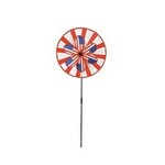 Evergreen Americana Flower Pinwheel Spinner