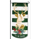 Evergreen Tis the Season Banner Flag