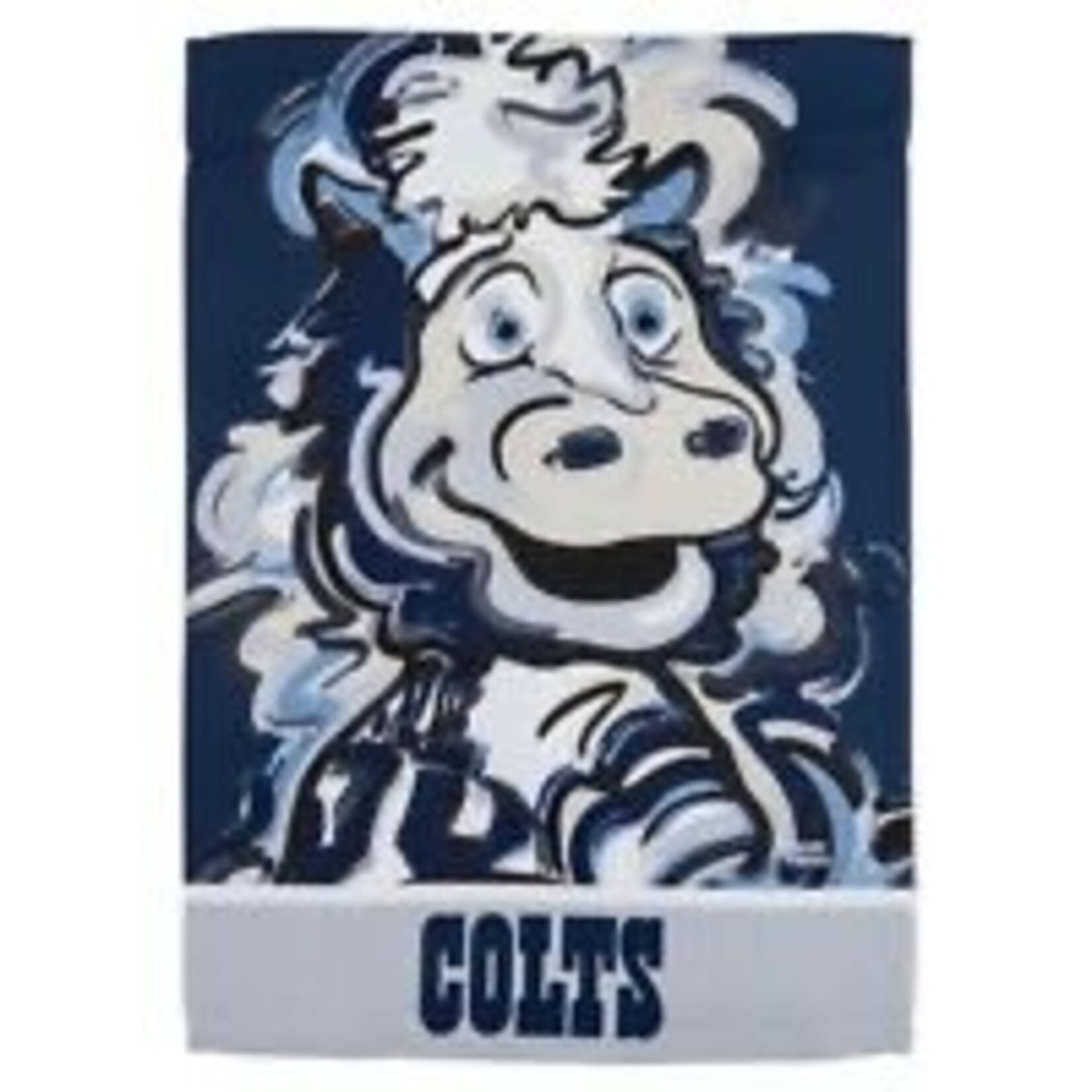 Evergreen Indianapolis Colts Justin Patten Garden Flag