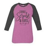 Simply Southern SS Coffee, Scrubs, & Floss Tee
