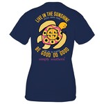 Simply Southern SS Live In The Sunshine Tee Navy