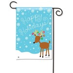 Studio M Reindeer Cheer Garden Flag