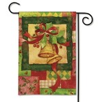 Studio M Patchwork Bells Garden Flag