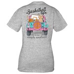 Simply Southern Simply Southern Short Sleeve Tee Basketball Heather Gray XL