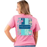 Simply Southern SS Let All That You Do Flamingo Tee