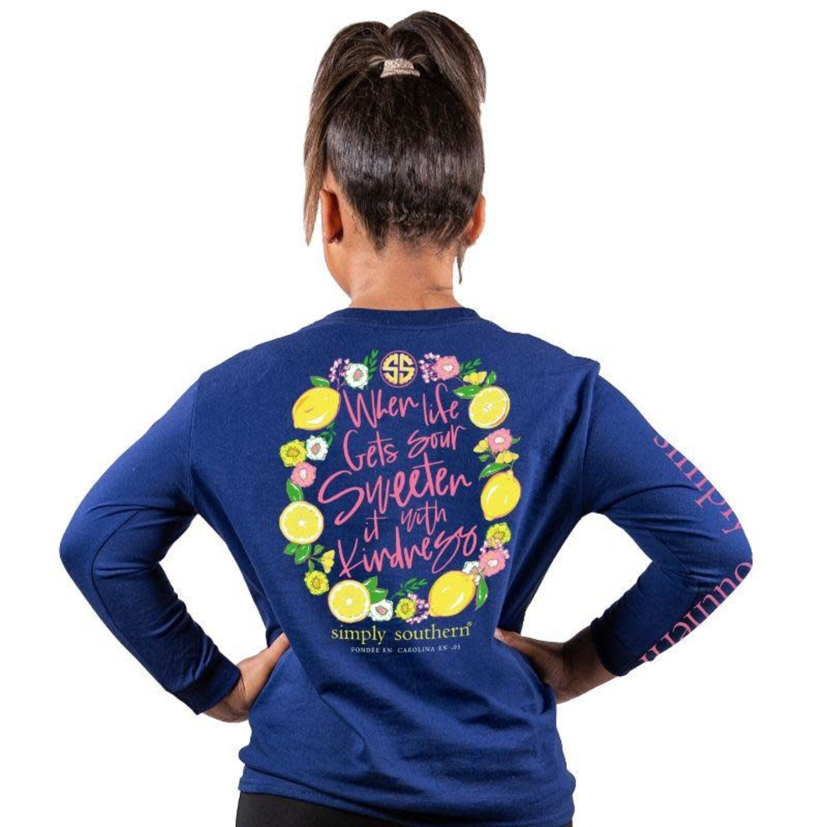 Simply Southern SS Sweeten It With Kindness Longsleeve