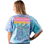 Simply Southern SS Saltwater Heals Striped Tee