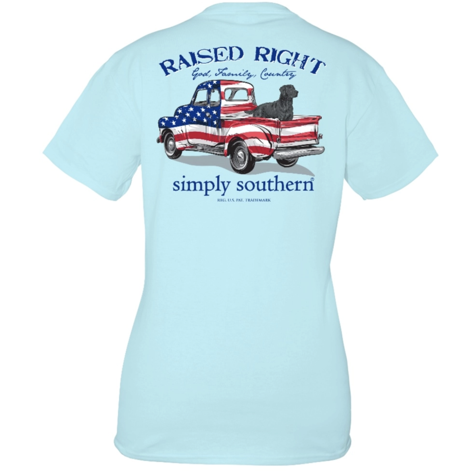 Simply Southern SS Raised Right Tee