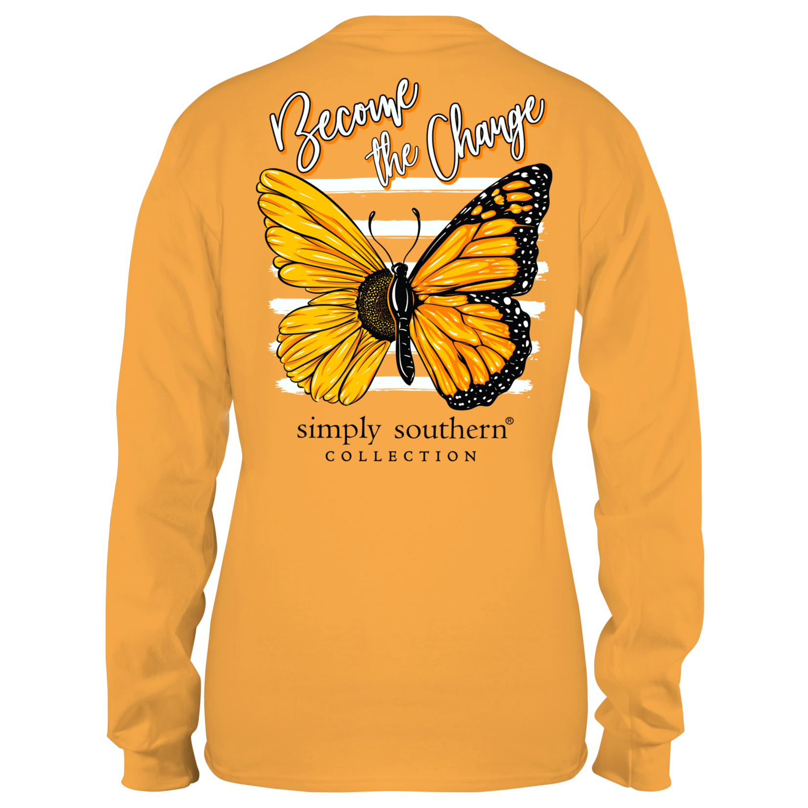 Simply Southern SS Become The Change Longsleeve Youth Small