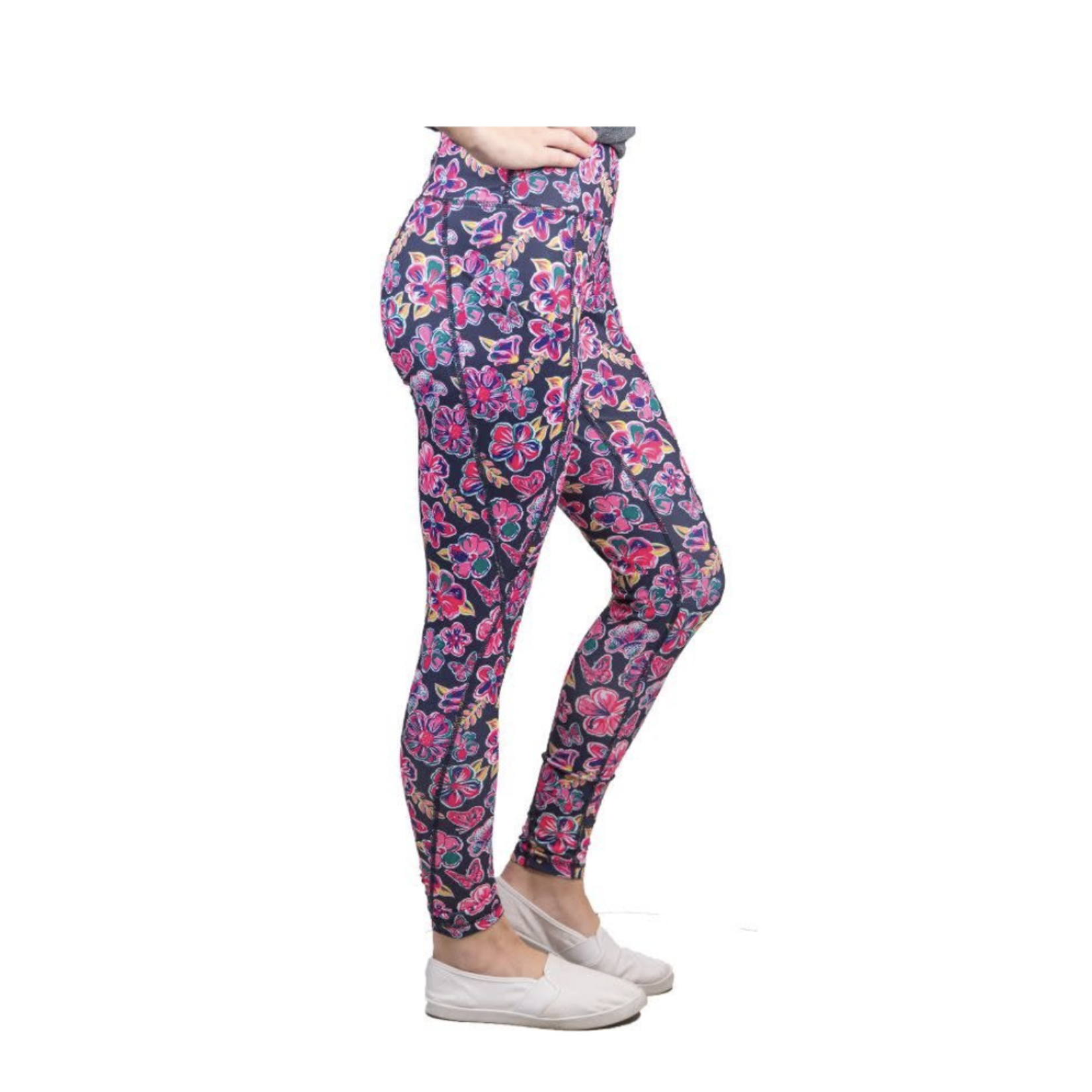 Simply Southern Simply Southern Sport Leggings Butterfly Small