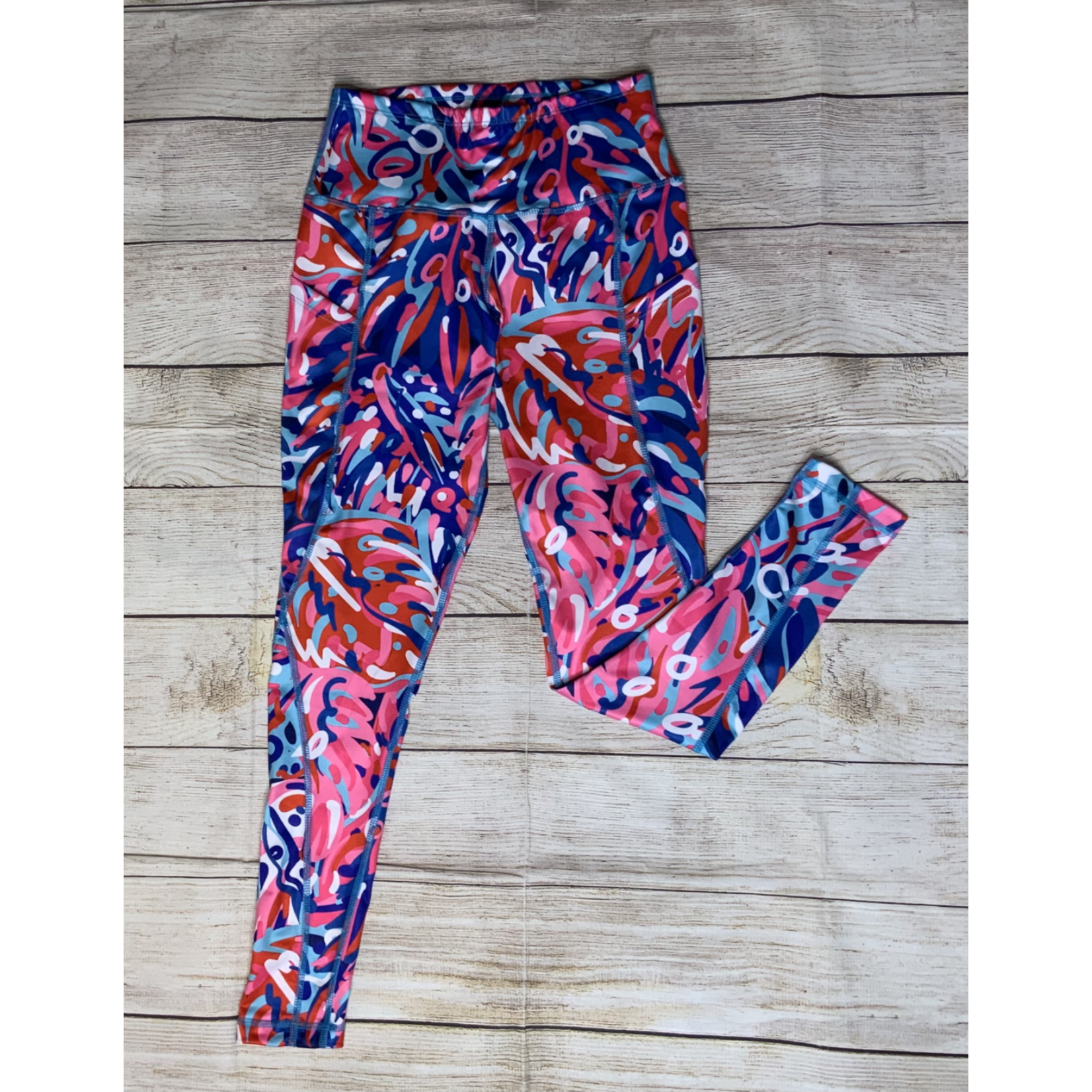 Simply Southern Simply Southern Sport Leggings Rainforest
