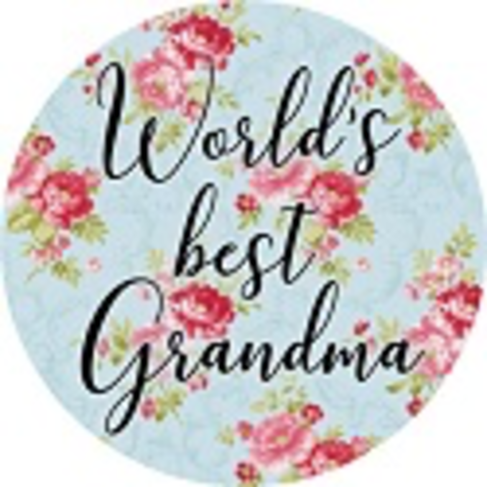 Carson World’s Best Grandma Car Coaster