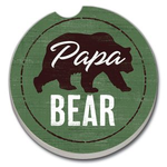 Highland Papa Bear Car Coaster
