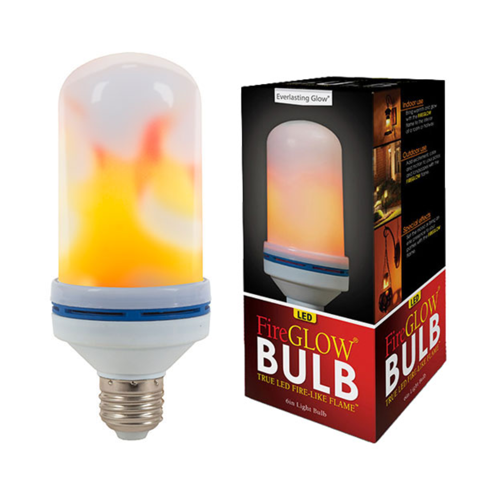 Everlasting Glow Fire Glow Multi-Function Bulb