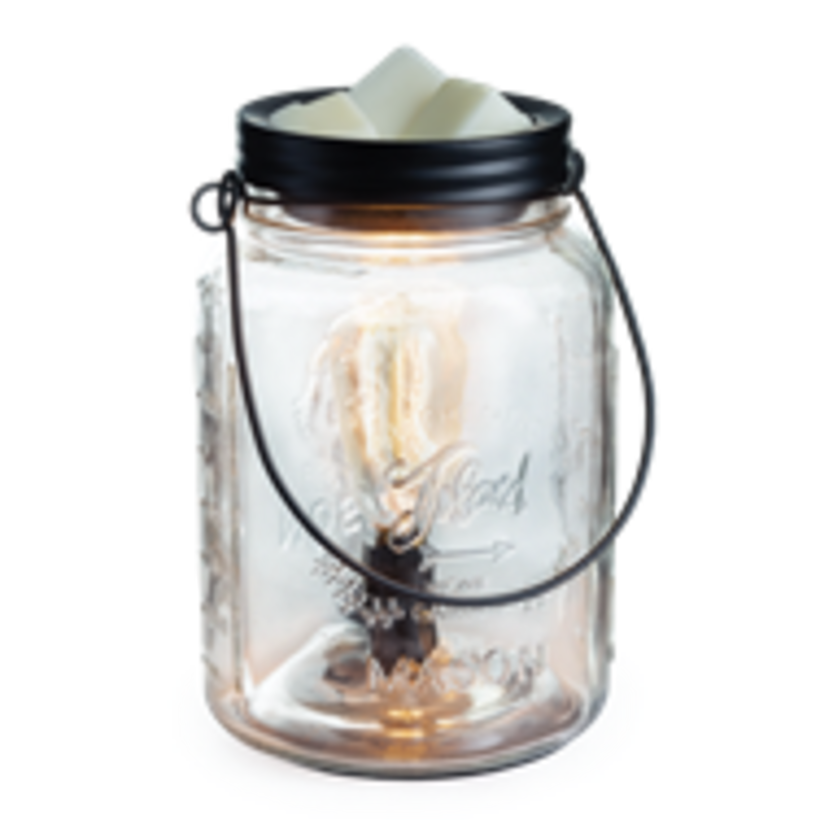 Candle Warmers Glass Mason Jar Fragrance Warmer
