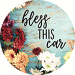 Carson Bless This Car Car Coaster