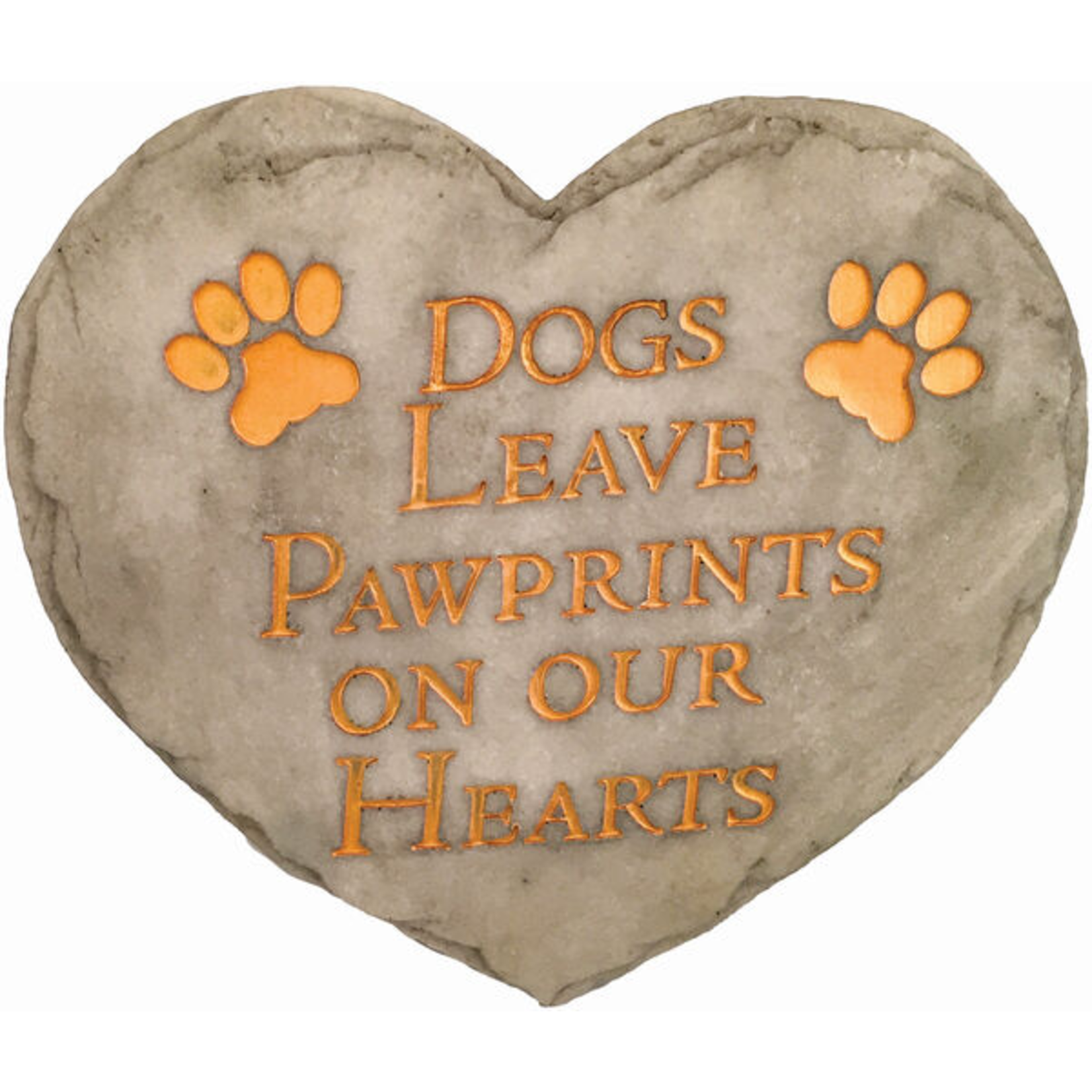 Spoontiques Dogs Leave Paw Prints Garden Stone