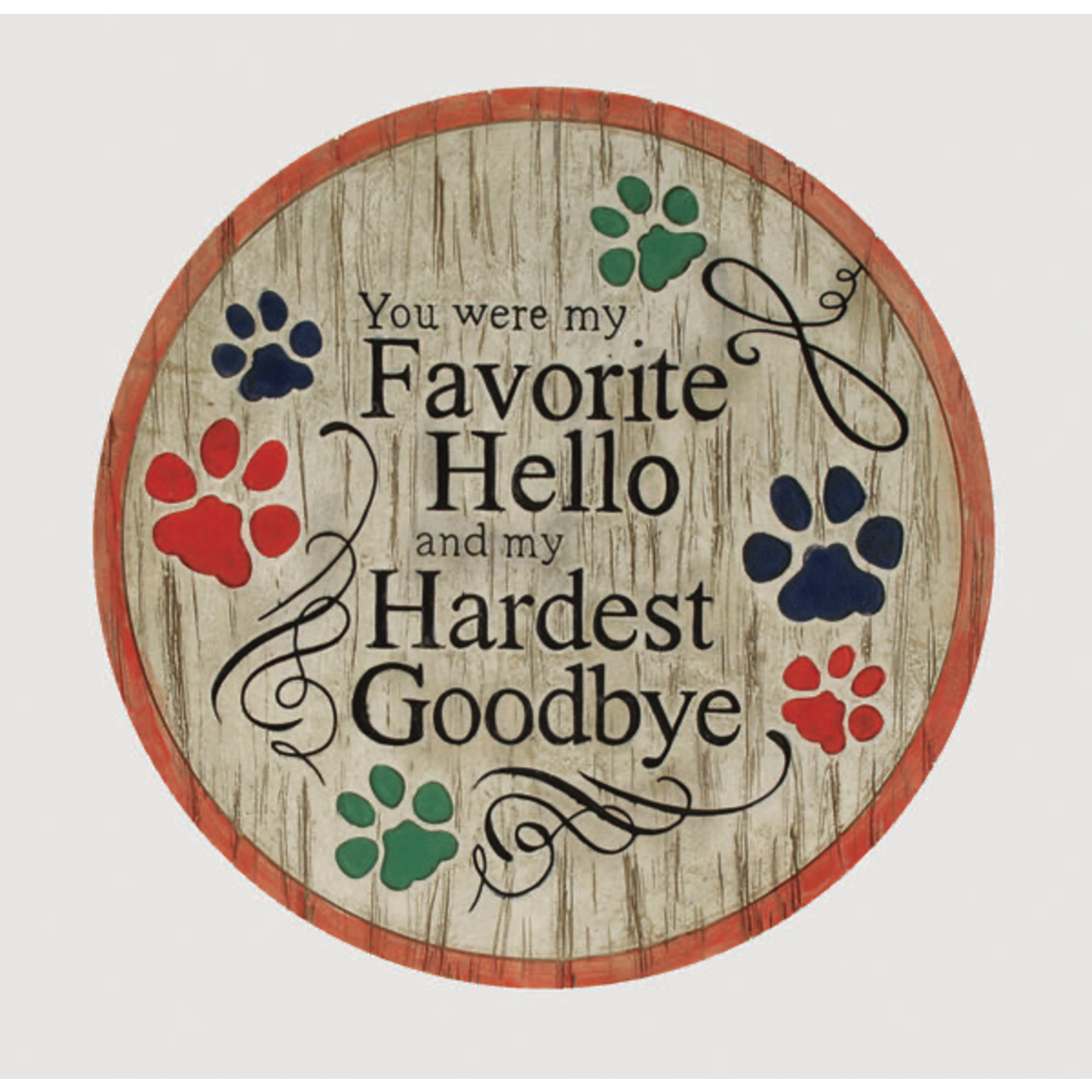 Spoontiques Spoontiques Hardest Goodbye Garden Stone