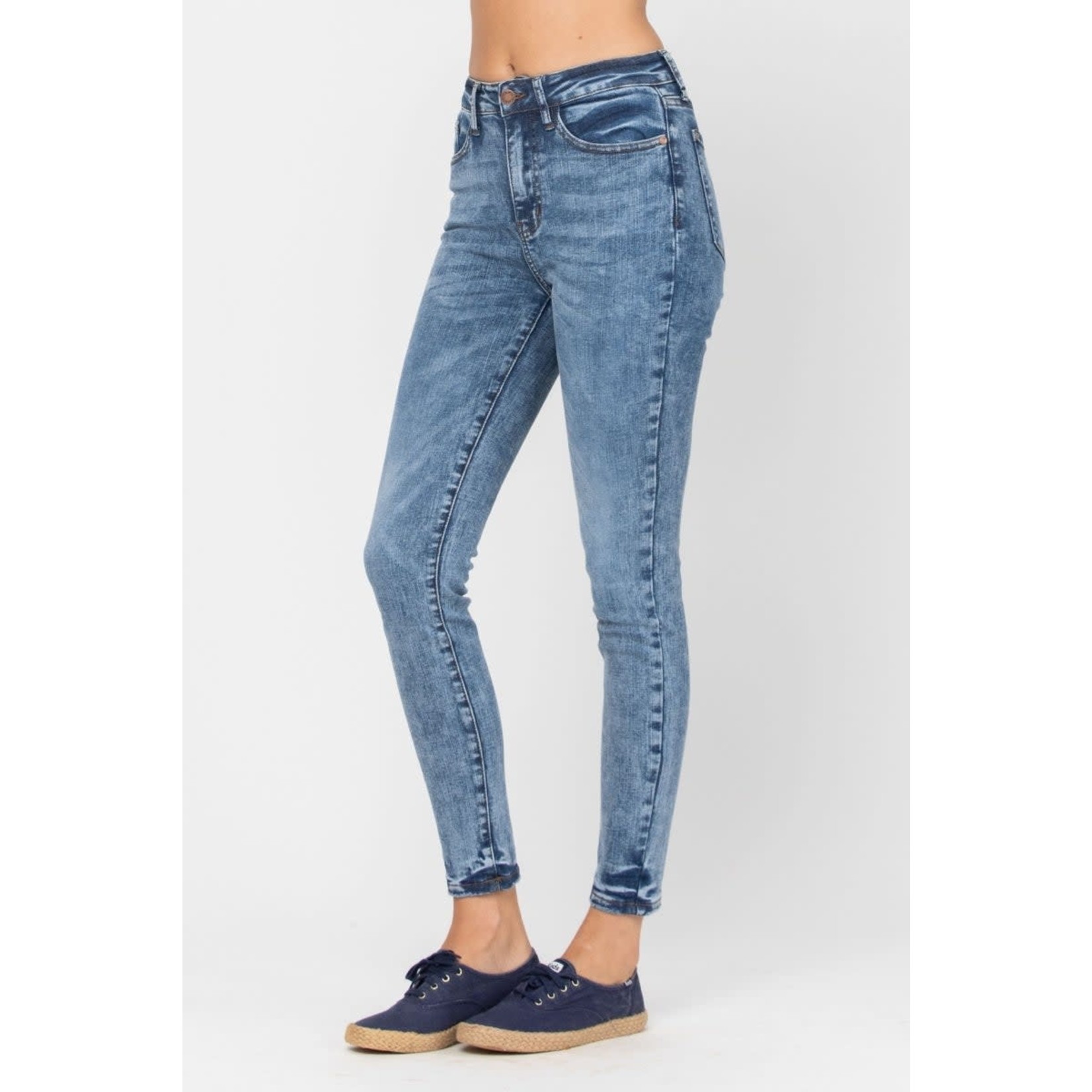 Judy Blue Judy Blue Acid Wash Skinny Jeans Size 0