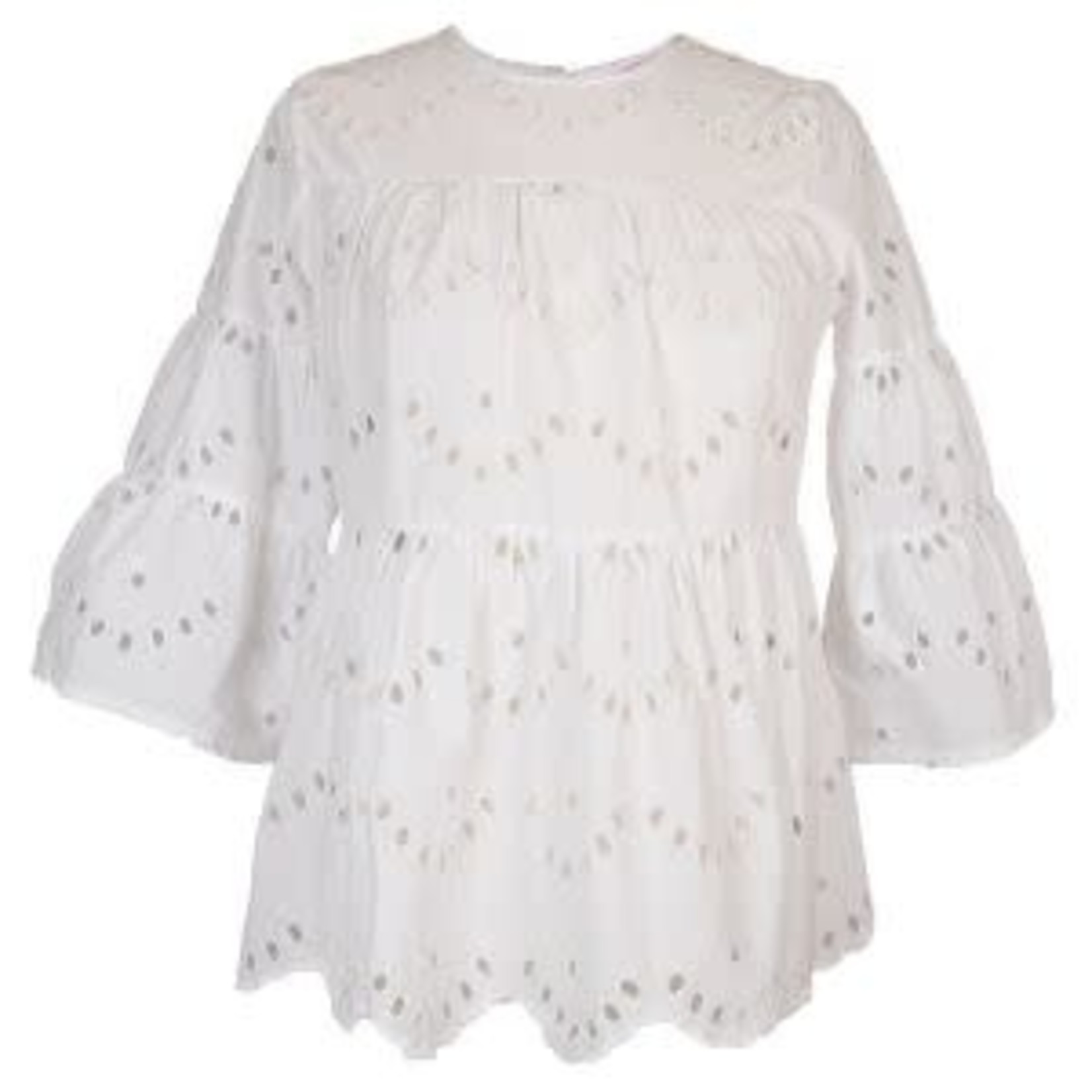 Simply Southern SS Lace Blouse