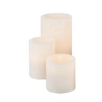 Everlasting Glow LED Wax Pillar Candle