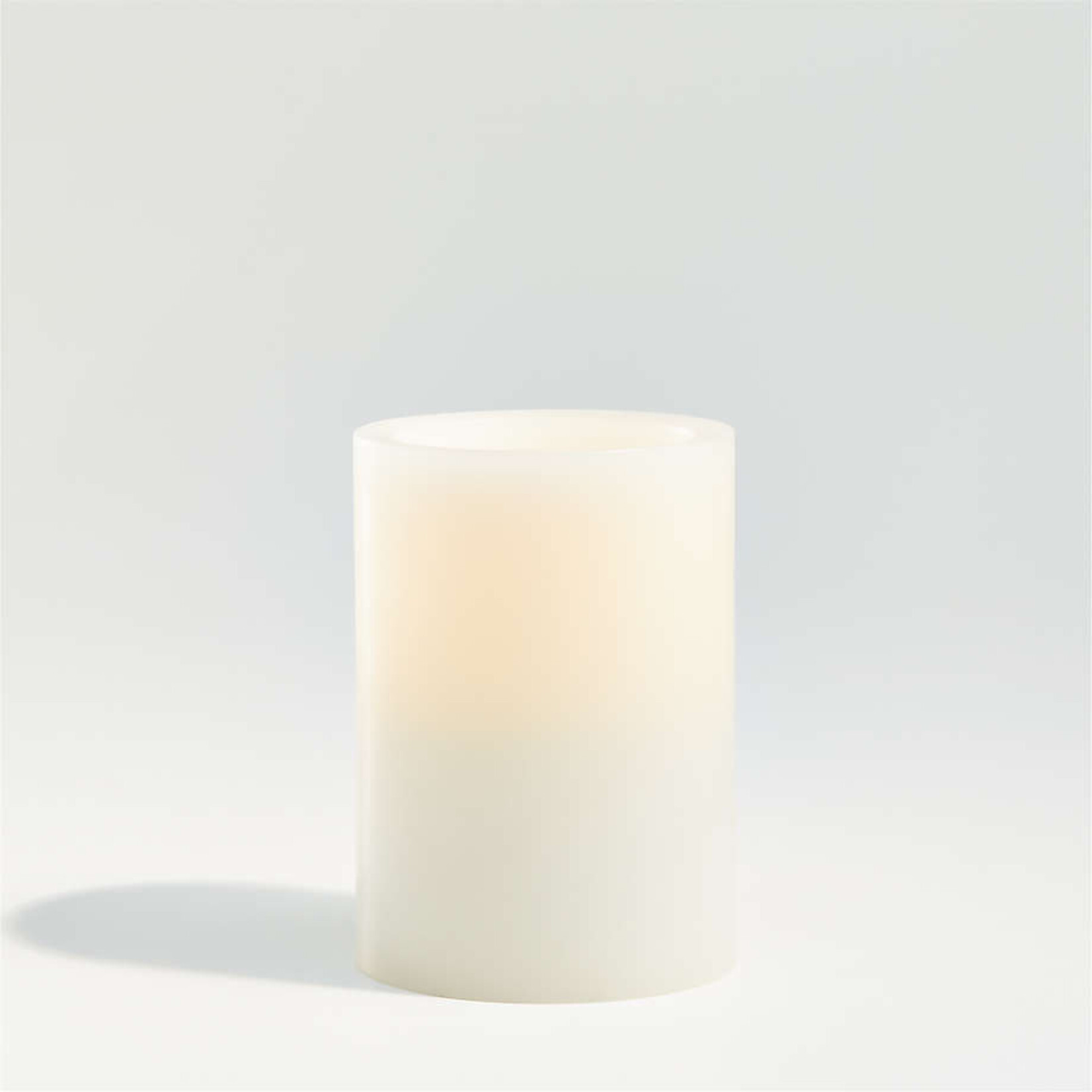 Everlasting Glow LED Wax Pillar Candle