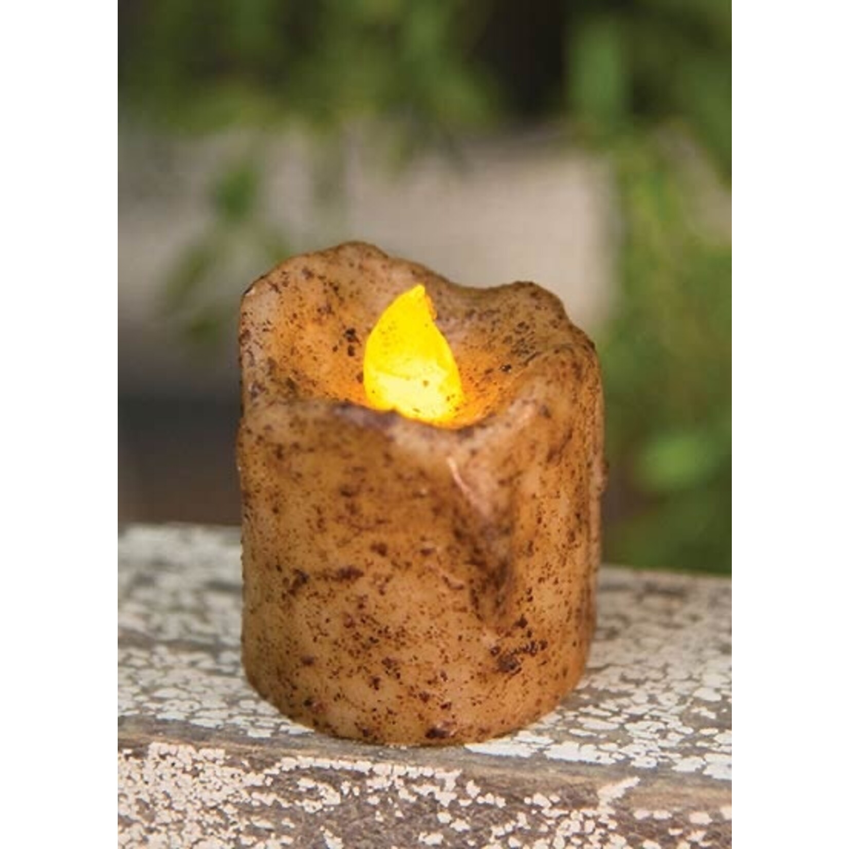 Hearthside Mini Dripped Pillar