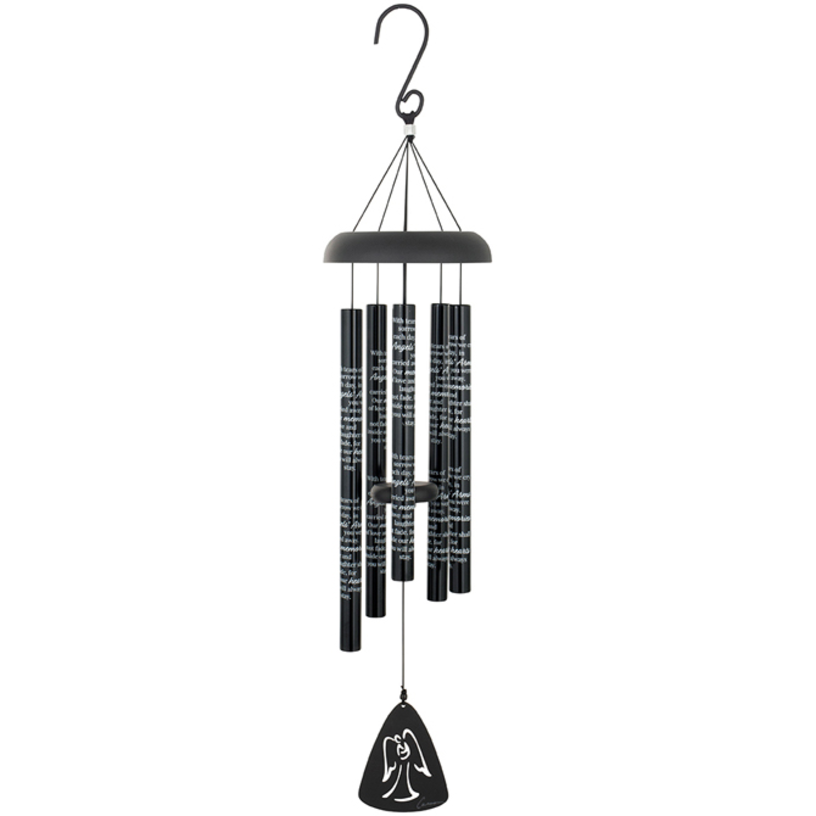 Carson Angel’s Arms Black Chime 30”