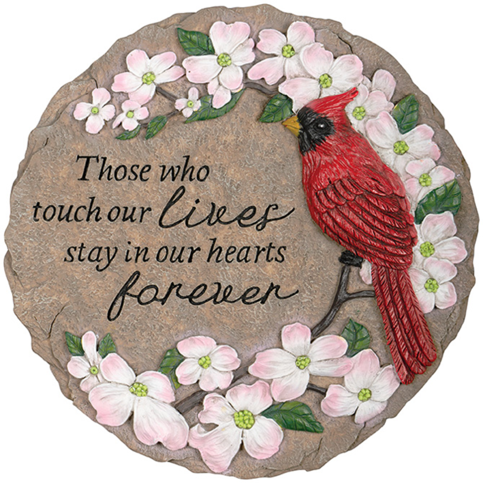 Carson Cardinal Touch Our Lives Forever Beadworks Stone