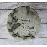 New Creative In Memory of a Faithful Friend Garden Stone