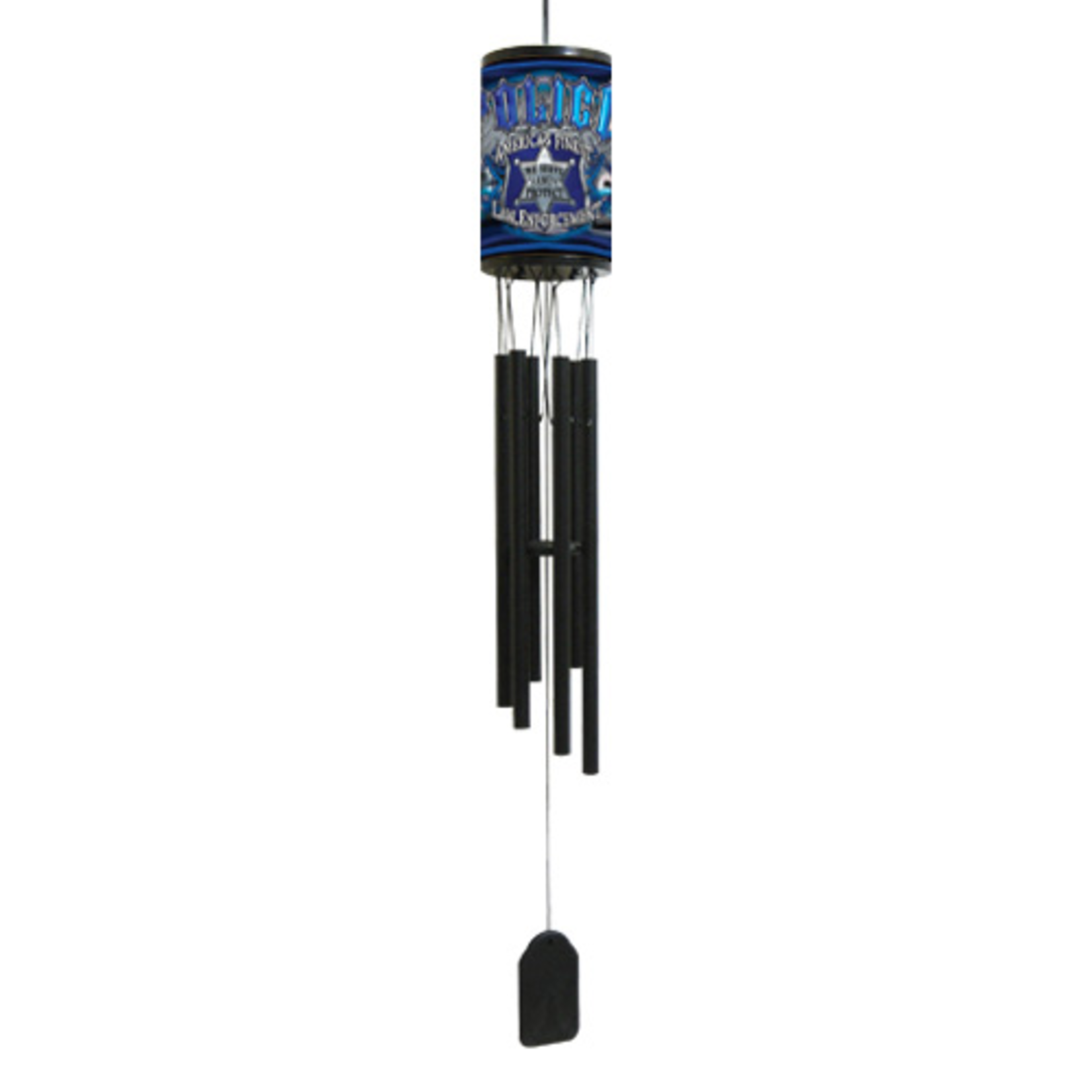GTEI Police Can Wind Chime