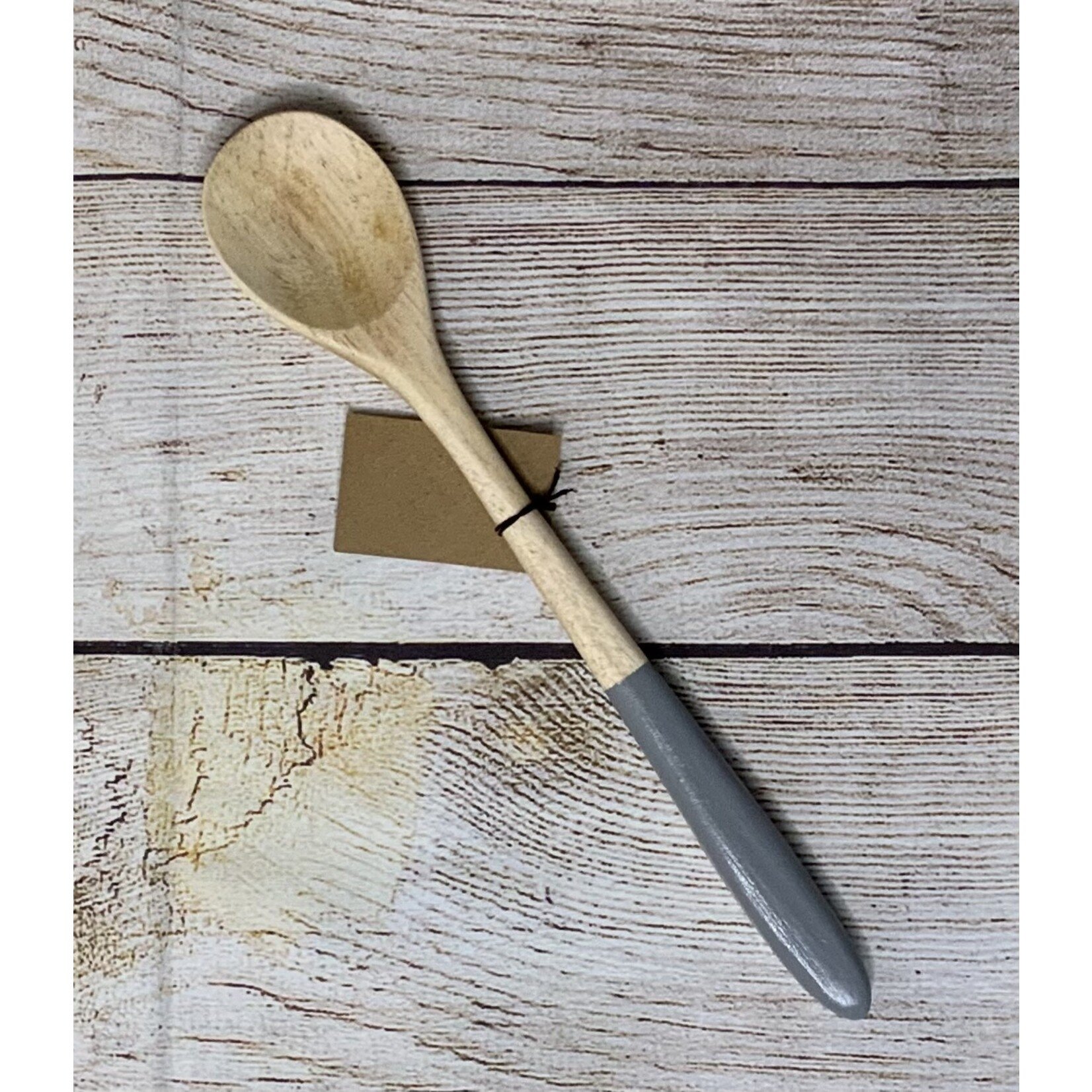 Creative Co-op Hand Carved Mango Wood Spoon w/Painted Handle