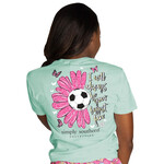 Simply Southern Always Your Biggest Supporter Soccer Tee