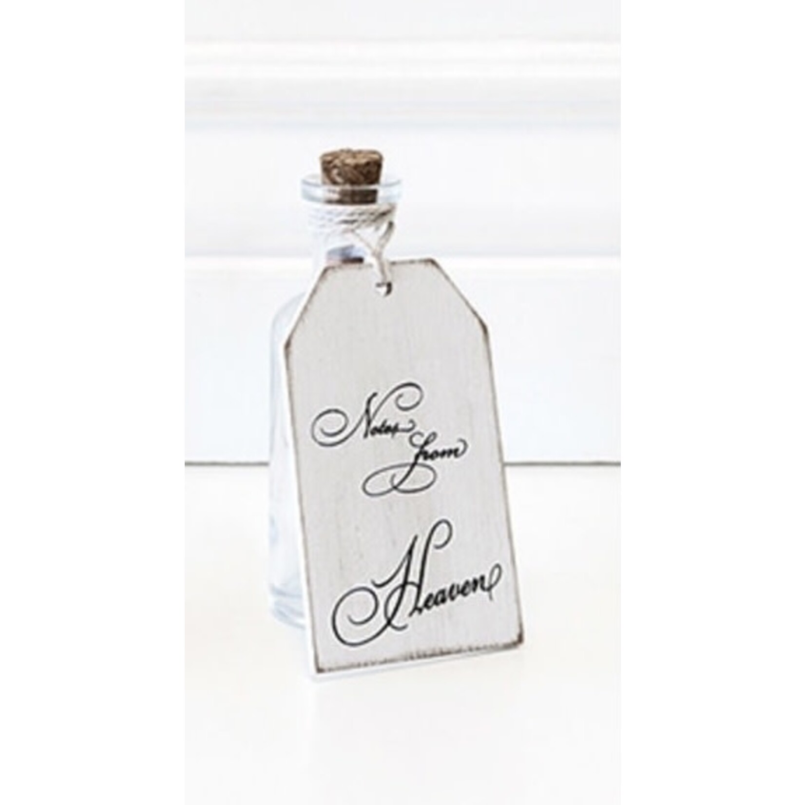 Adams & Co. Memorial Glass Bottle