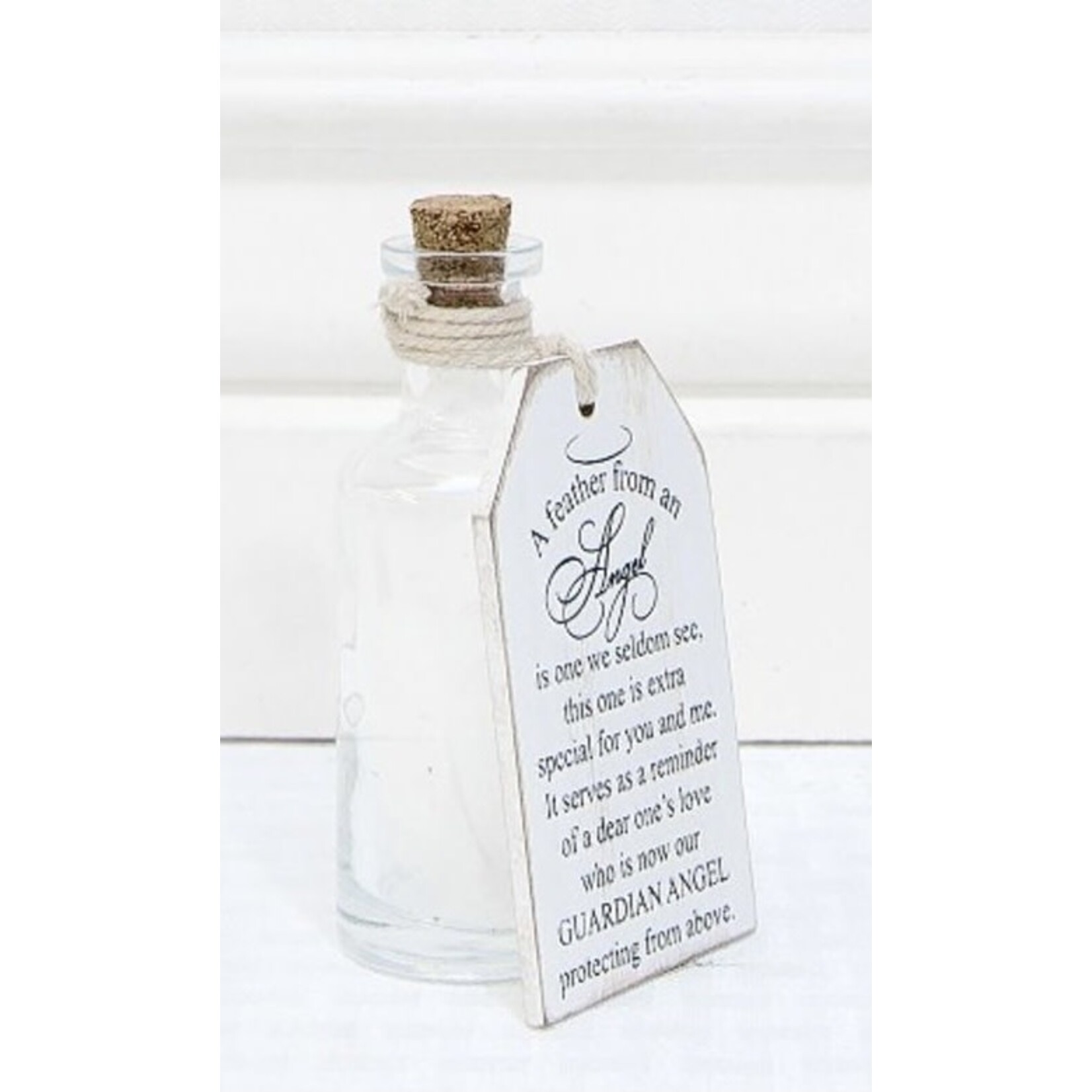 Adams & Co. Memorial Glass Bottle