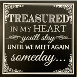 Adams & Co. Treasured In My Heart Memorial Sign