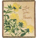 Manual Love You Forever Tapestry Throw