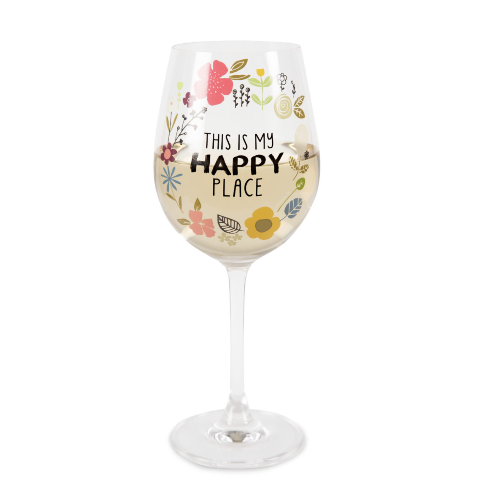 Pavilion Love You More Wine Glass