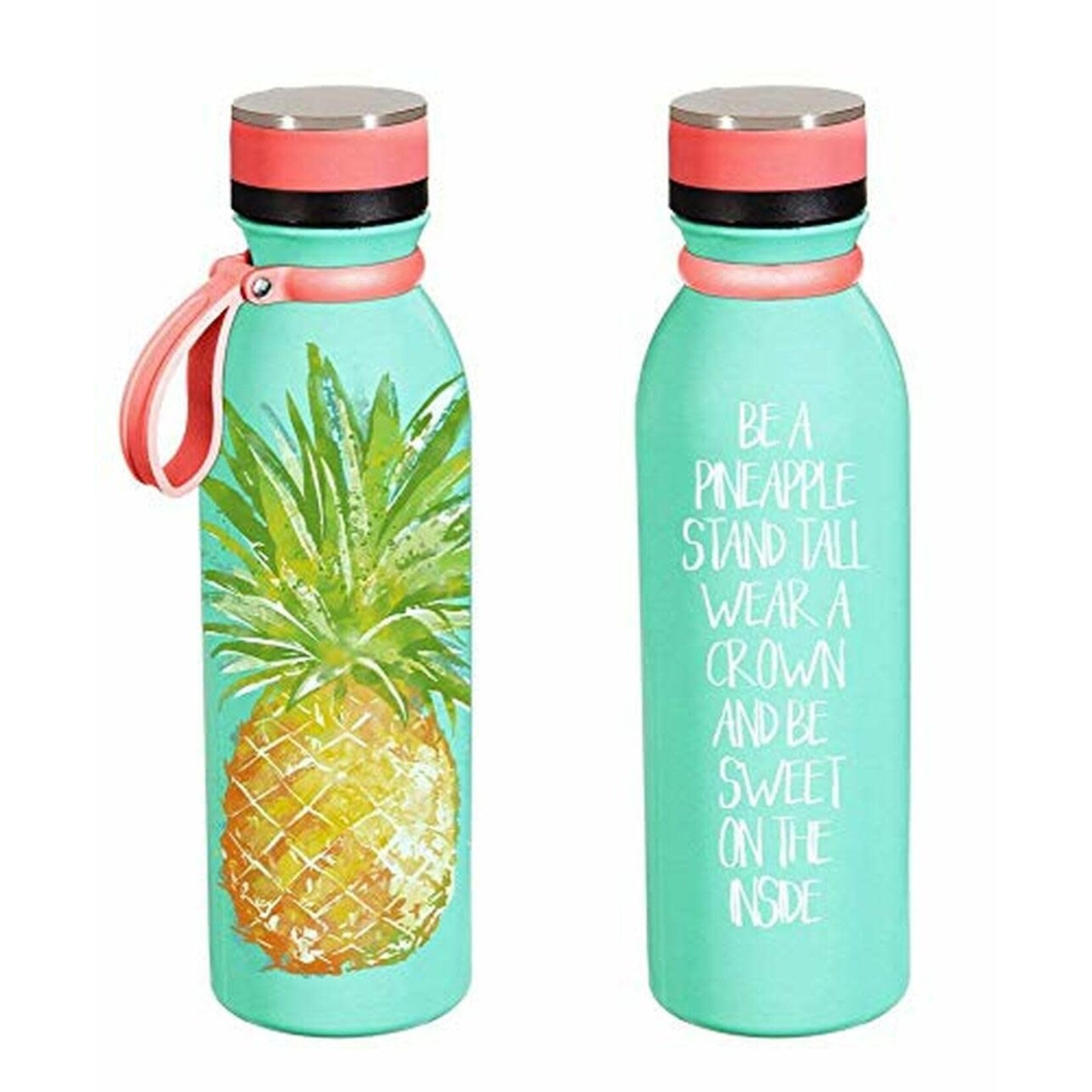 Cypress Pineapple Stainless Water Bottle, 17 Oz.