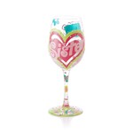 Lolita Lolita Sister Hand Painted Wine Glass