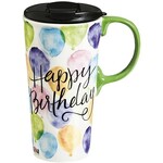 Cypress Happy Birthday Travel Mug w/Box