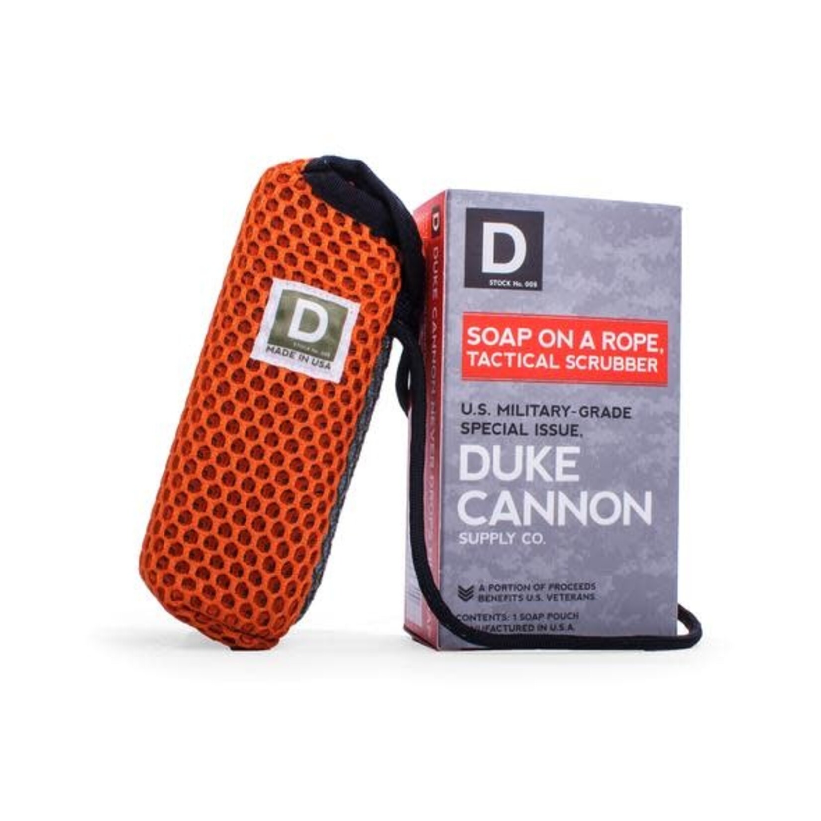Duke Cannon Duke Cannnon Soap on a Rope Tactical Scrubber