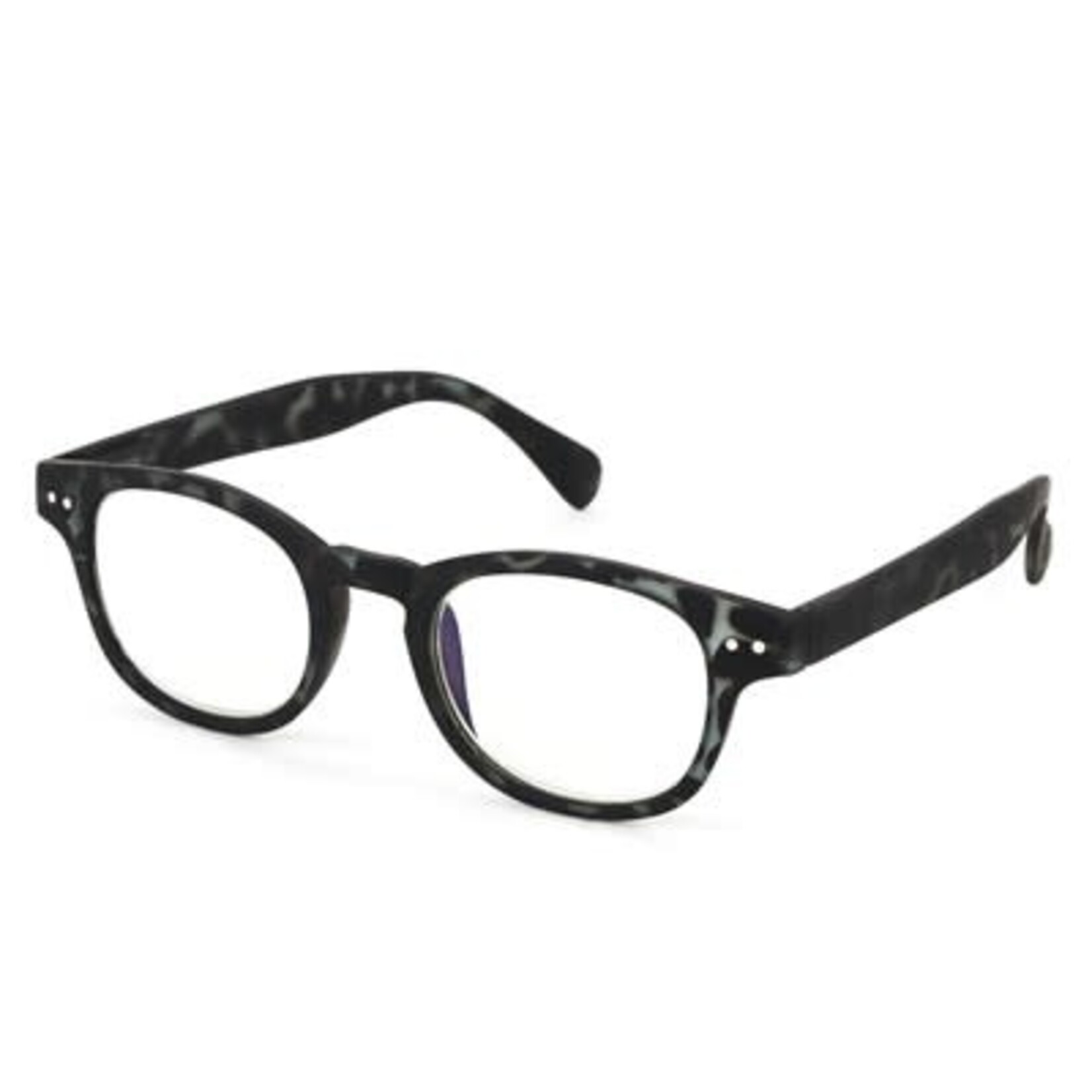 Optimum Optical Speckled Black Blue Light Glasses