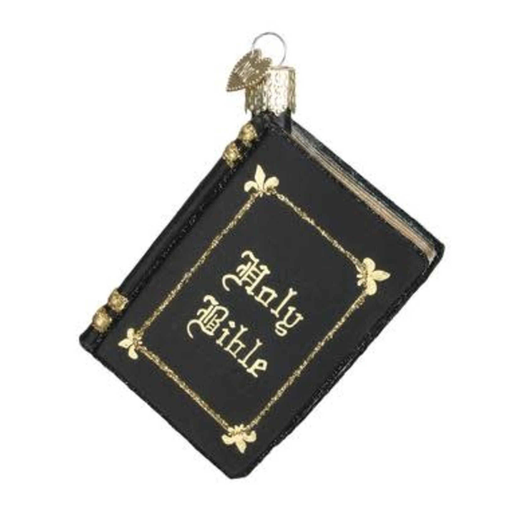 Old World Christmas Old World Christmas Holy Bible Ornament