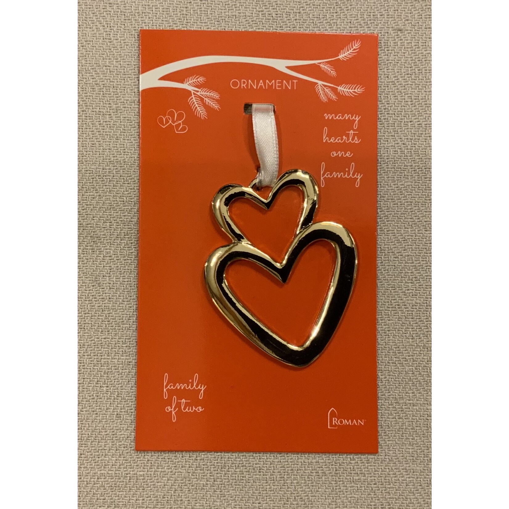 Roman Many Hearts, One Family Ornament