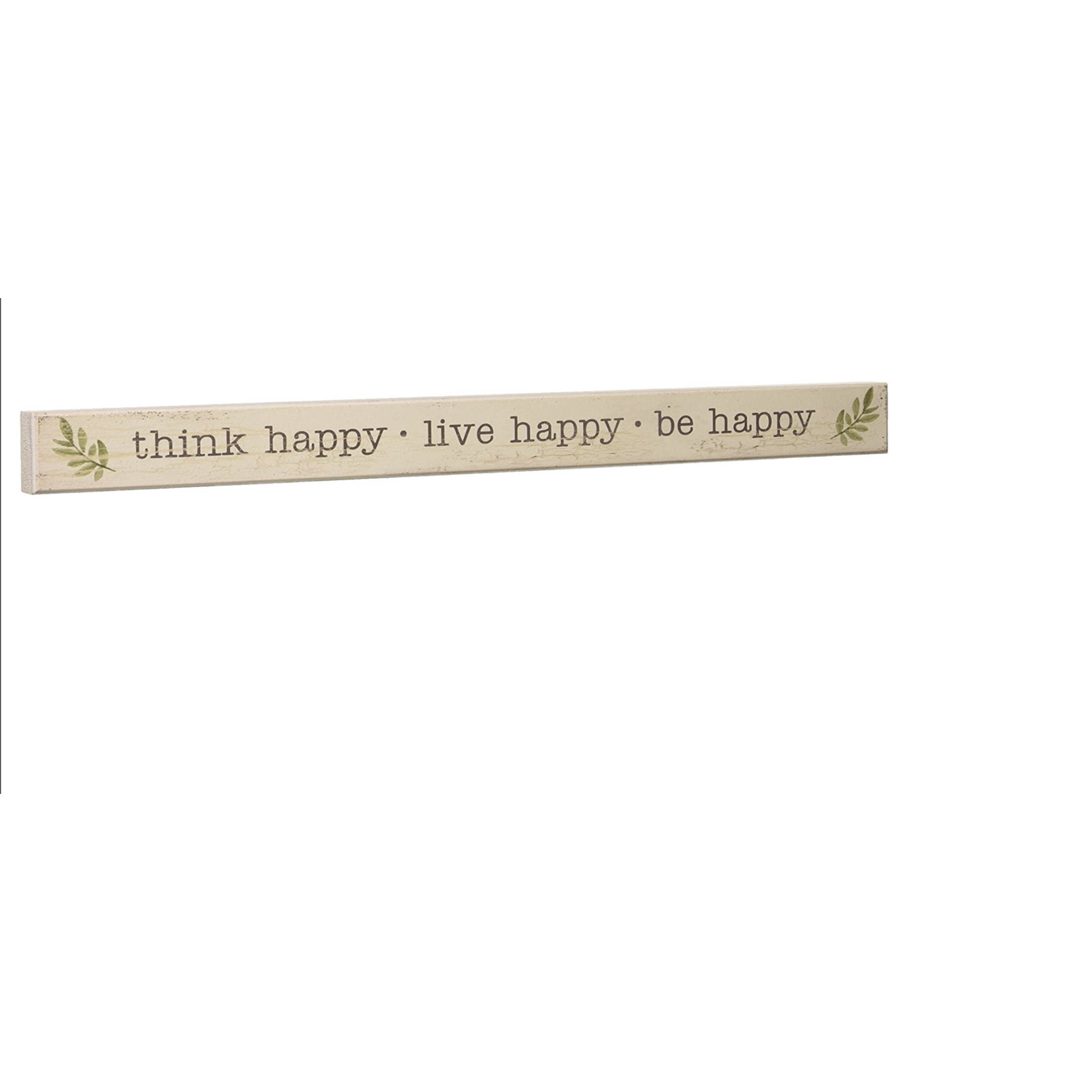 My Word! Think Happy Skinny Sign