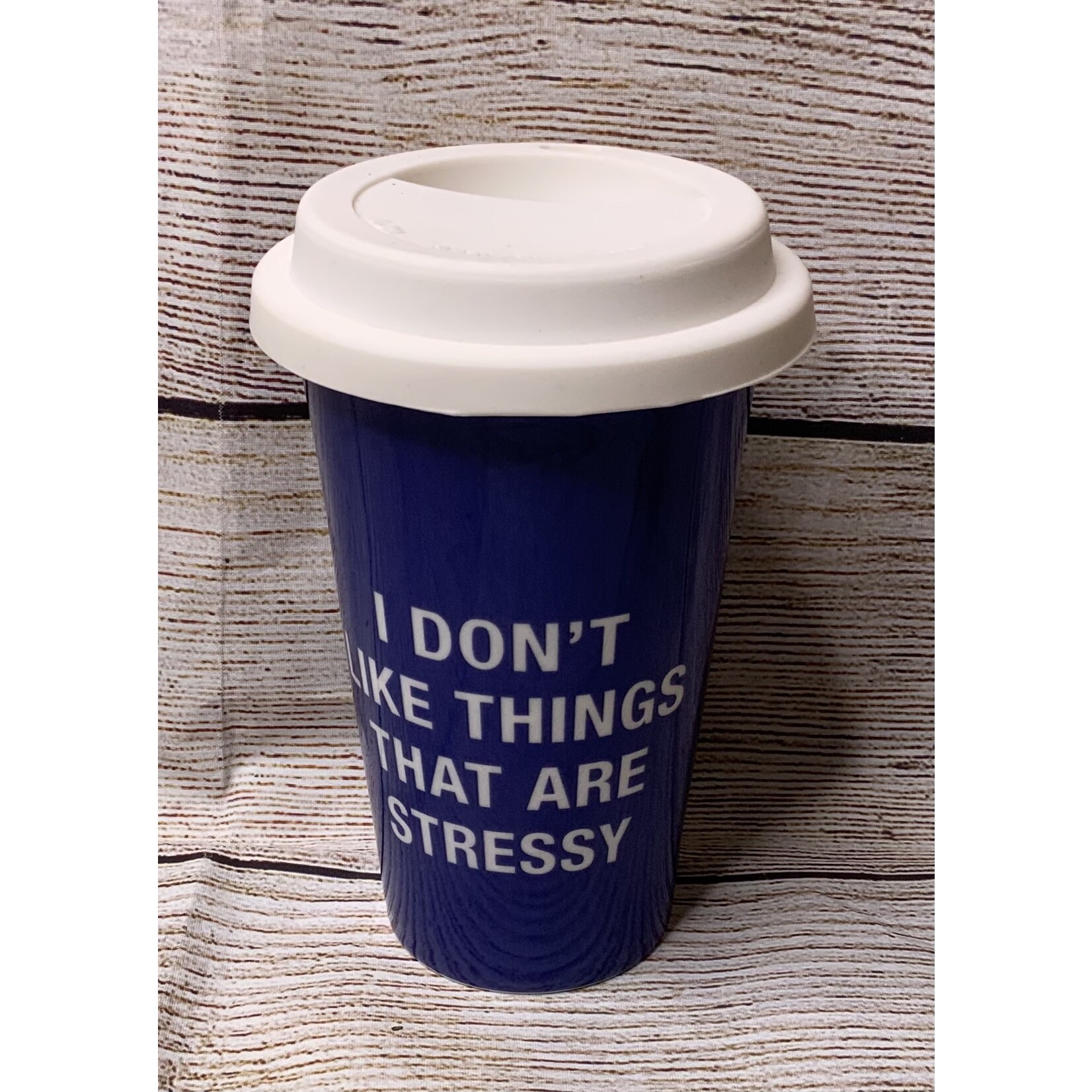 About Face Designs Things That Are Stressy Cup