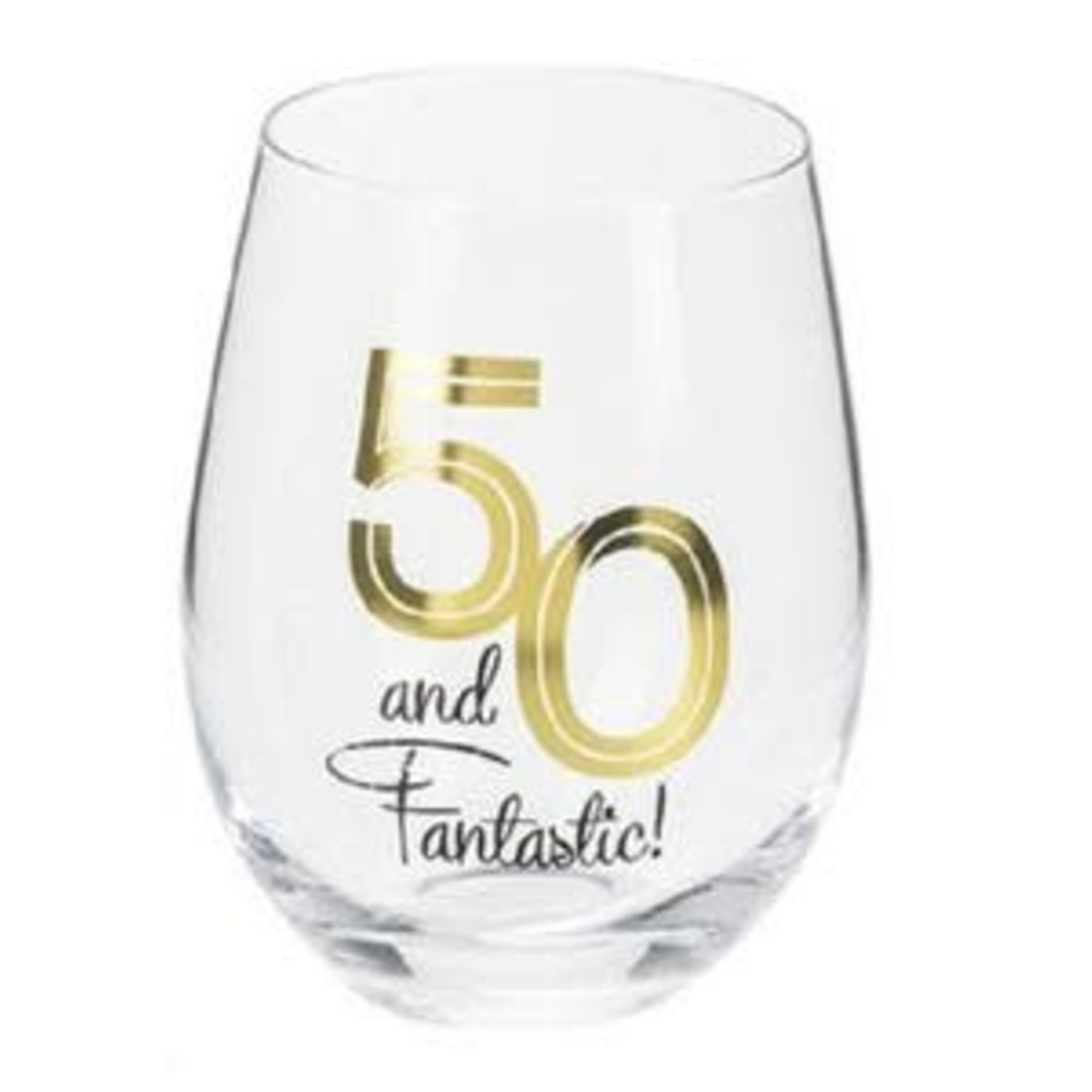 Ganz Birthday Stemless Wine Glass