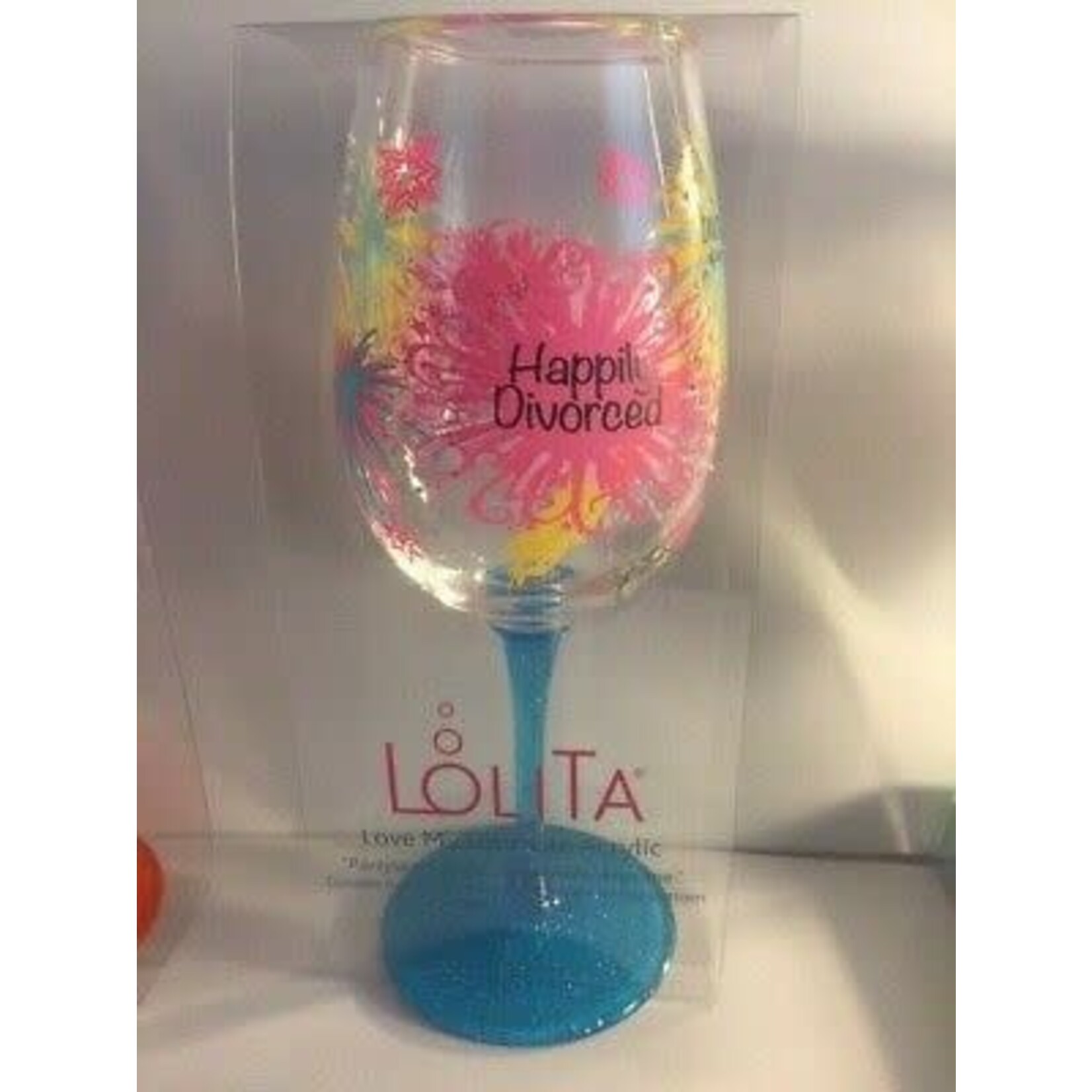 Lolita Divorce Acrylic Wine Glass