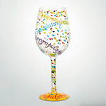 Lolita Lolita Congratulations Wine Glass
